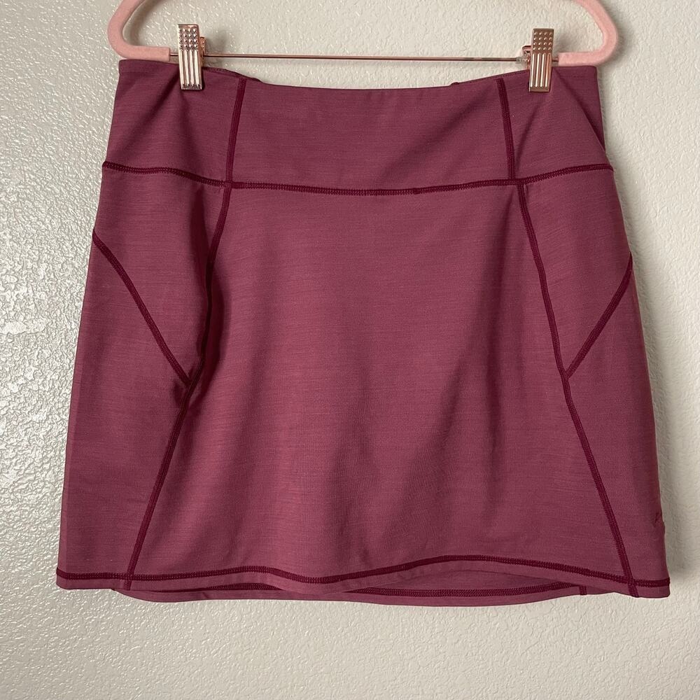 Kuhl Skort Womens Small Red Skirt Performance Athletic Hiking Zipper Pocket - Picture 3 of 12